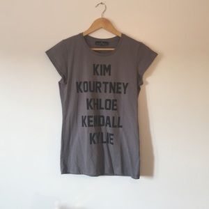 Concrete humanity kardashian shirt
